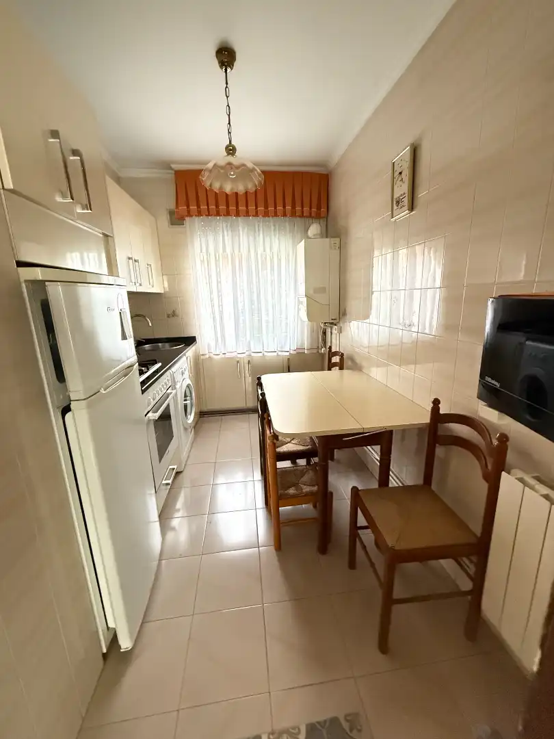Kitchen of Flat for sale in Bilbao   with Heating, Terrace and Furnished