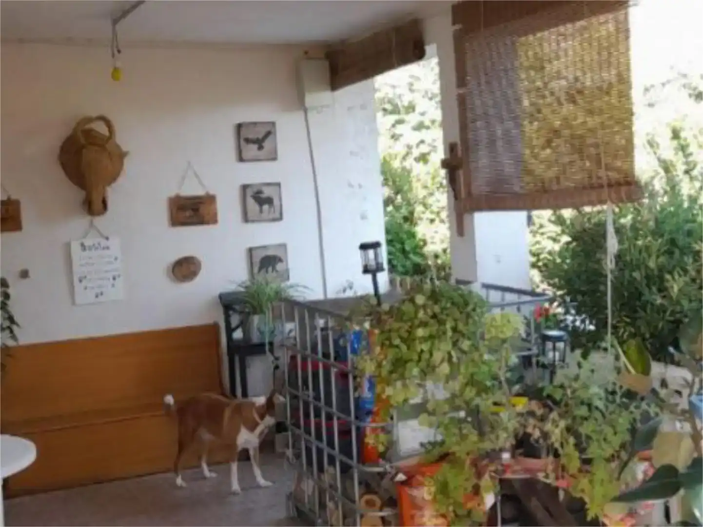Balcony of Flat for sale in Llombai  with Air Conditioner, Private garden and Storage room