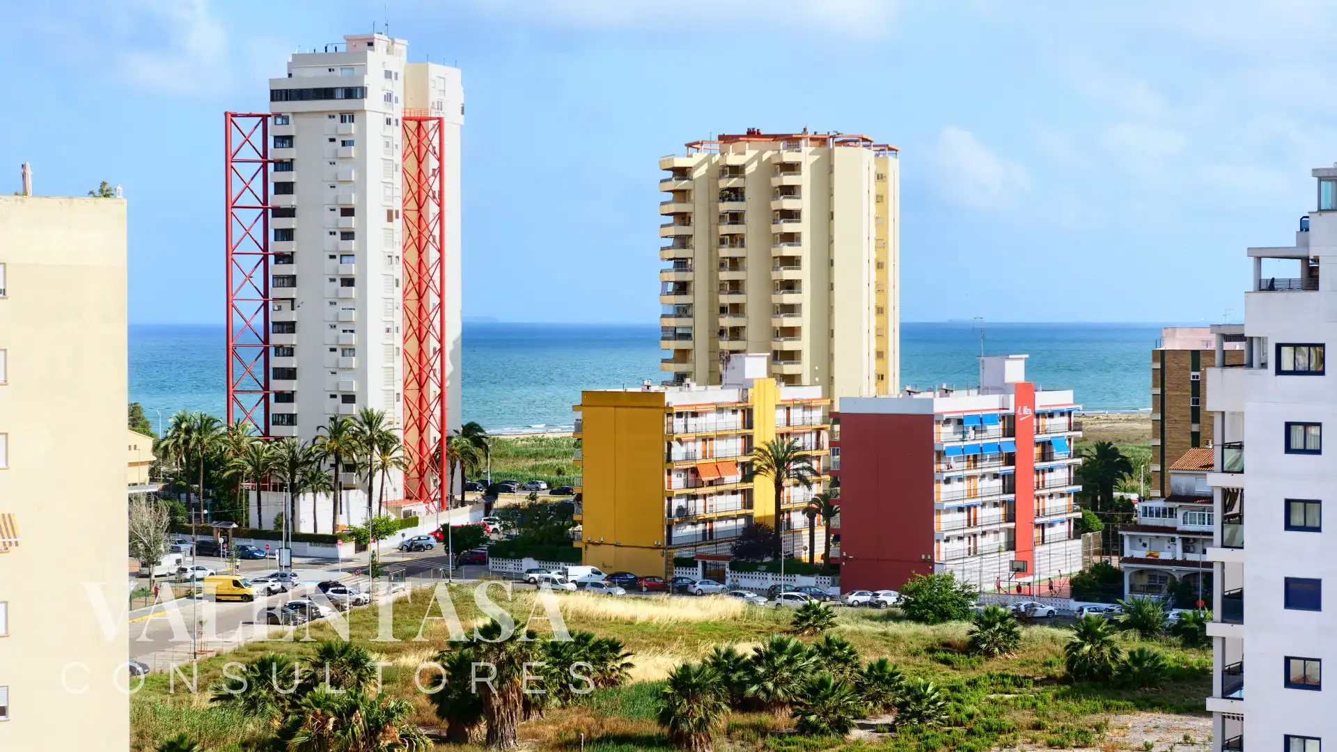 Vista exterior de Piso en venta en La Pobla de Farnals con Aire acondicionado, Jardín privado y Terraza