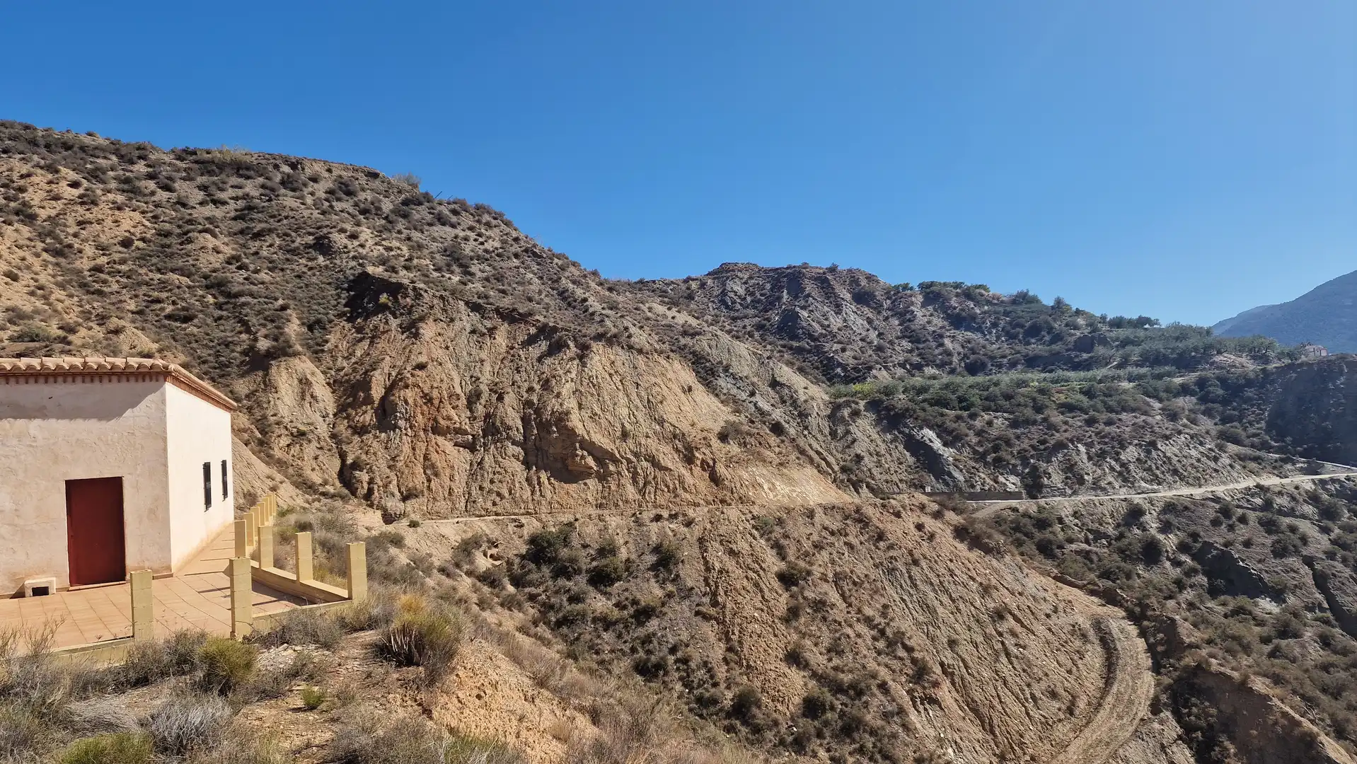 Vista exterior de Finca rústica en venda en Canjáyar amb Jardí privat, Terrassa i Traster