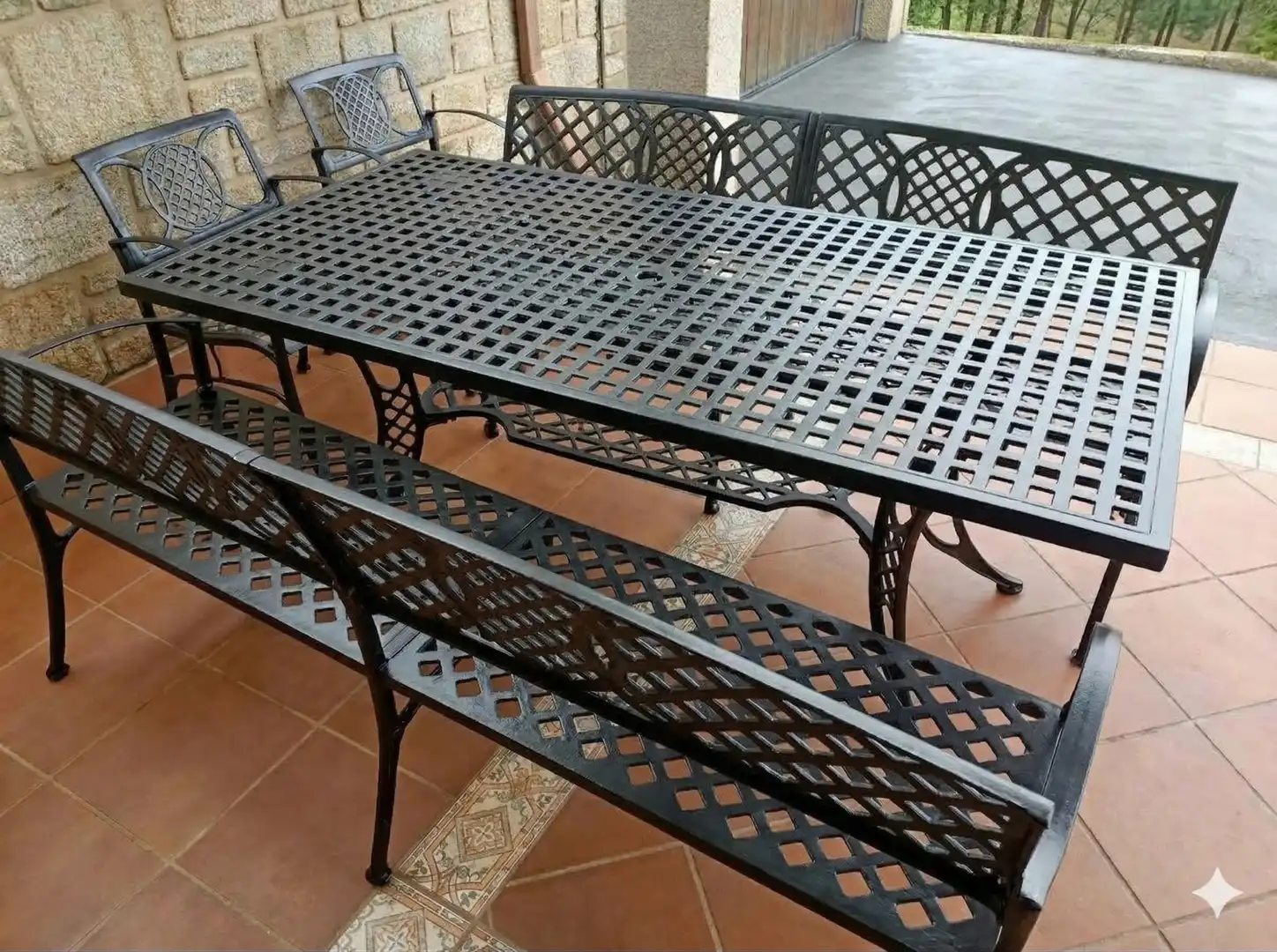 Terraza de Casa o chalet en venta en Noia con Calefacción, Jardín privado y Terraza
