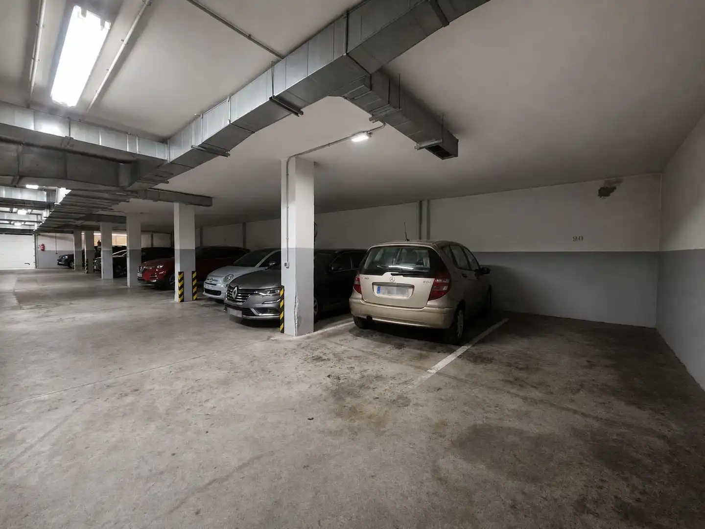 Parking of Flat for sale in Plasencia  with Heating and Parquet flooring