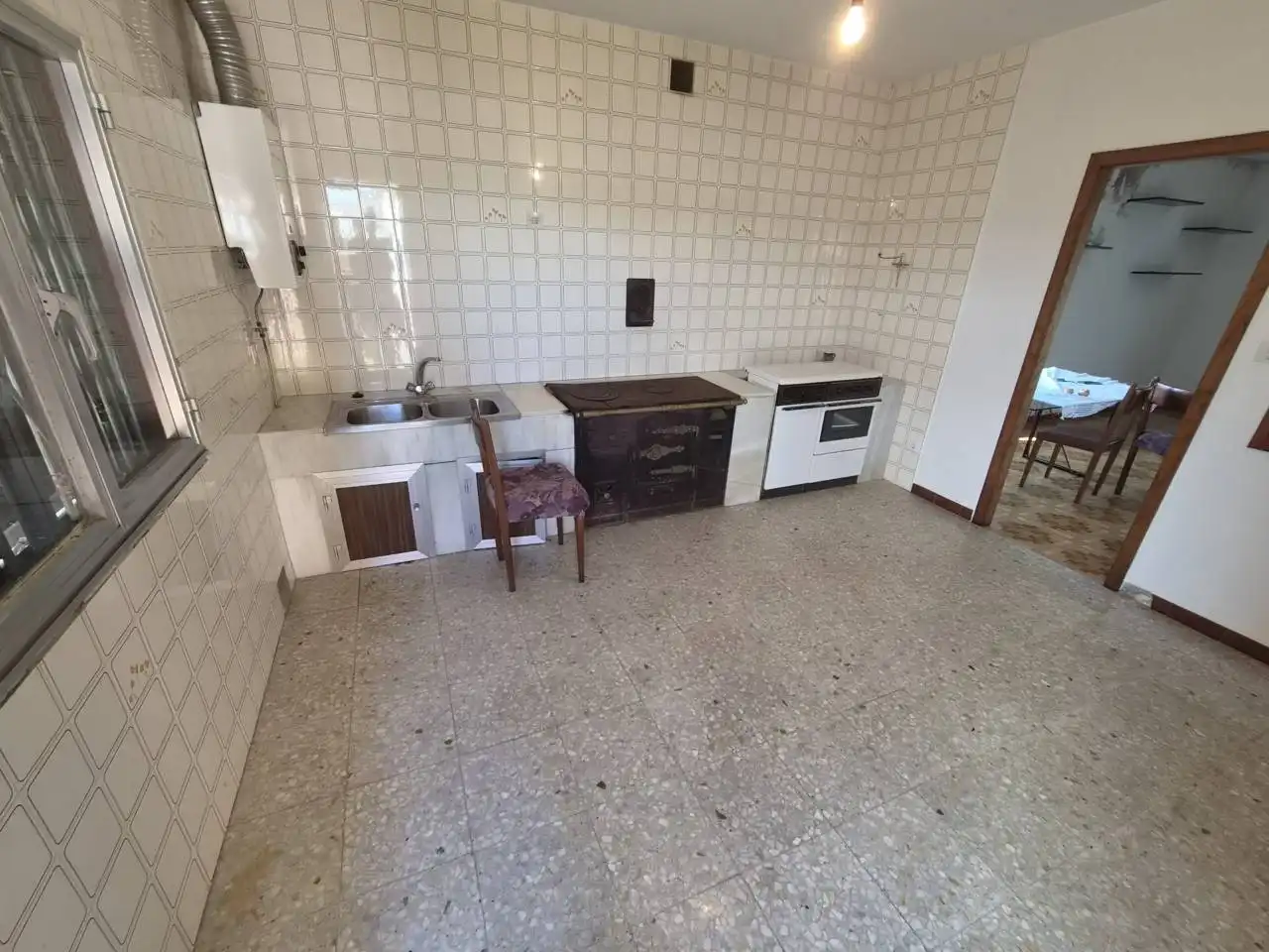 Kitchen of Country homes for sale in Rois  with Private garden, Furnished and Alarm
