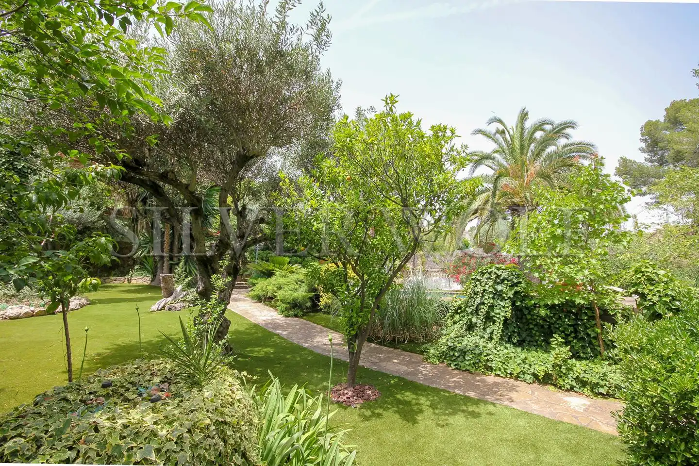 Jardín de Casa o chalet en venta en Vallirana con Calefacción, Jardín privado y Terraza