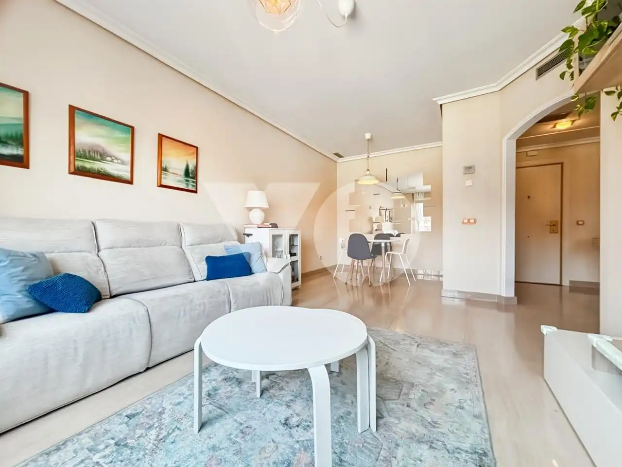 Wohnzimmer von Wohnung zum Verkauf in  Madrid Capital mit Klimaanlage, Heizung und Abstellraum