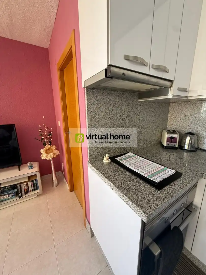 Cocina de Piso en venta en Benidorm con Aire acondicionado, Terraza y Amueblado