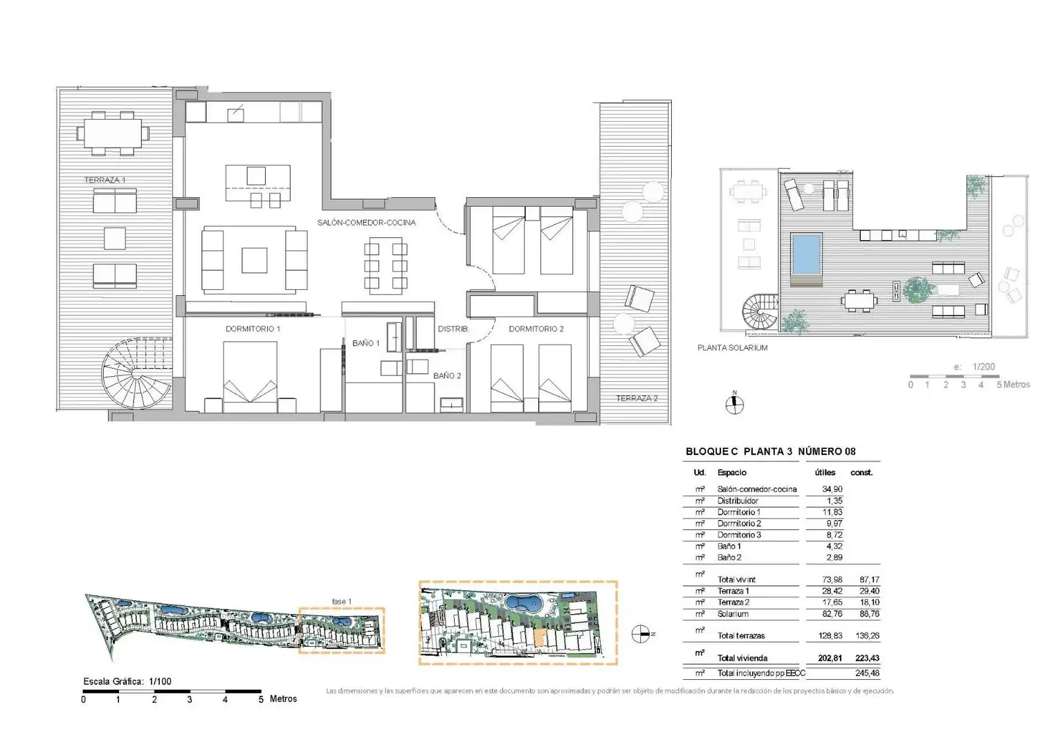 Ático en venta en La Nucia con Aire acondicionado, Terraza y Trastero