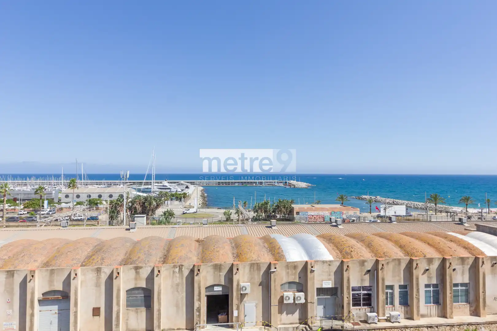 Vista exterior de Piso de alquiler en Mataró con Aire acondicionado, Calefacción y Terraza