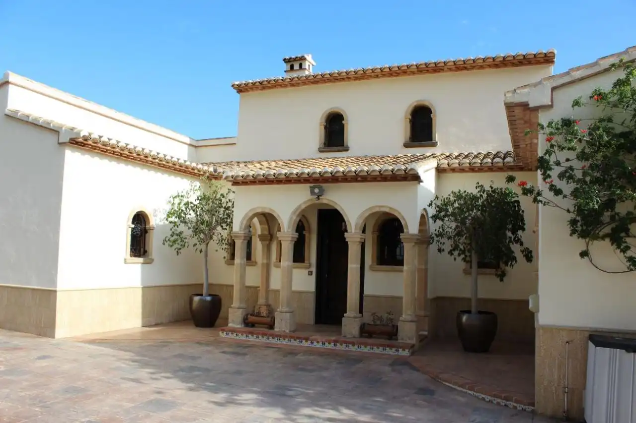 Exterior view of Houses for sale in Jávea / Xàbia  with Air Conditioner, Heating and Private garden
