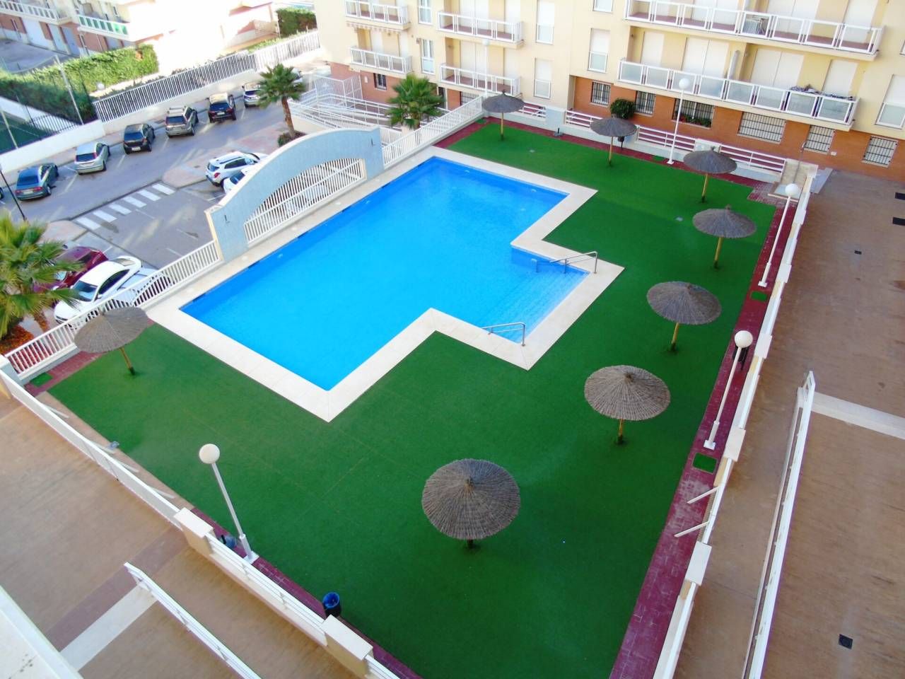 Swimming pool of Flat for sale in Manilva  with Furnished and Community pool