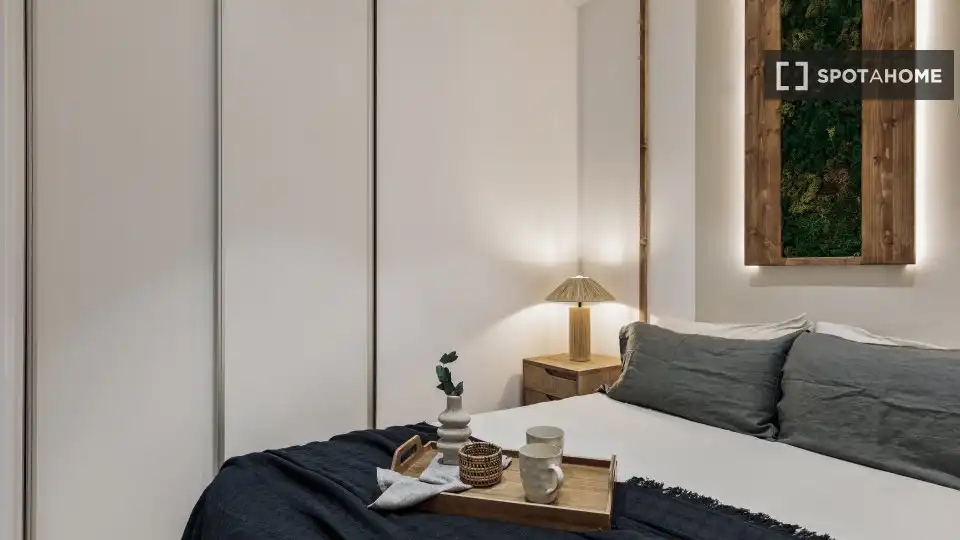 Habitación de Piso de alquiler en Barcelona con Aire acondicionado, Calefacción y Amueblado