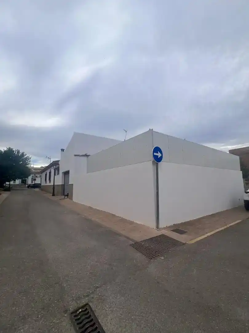 Vista exterior de Casa o chalet en venta en San José del Valle con Aire acondicionado, Jardín privado y Parquet