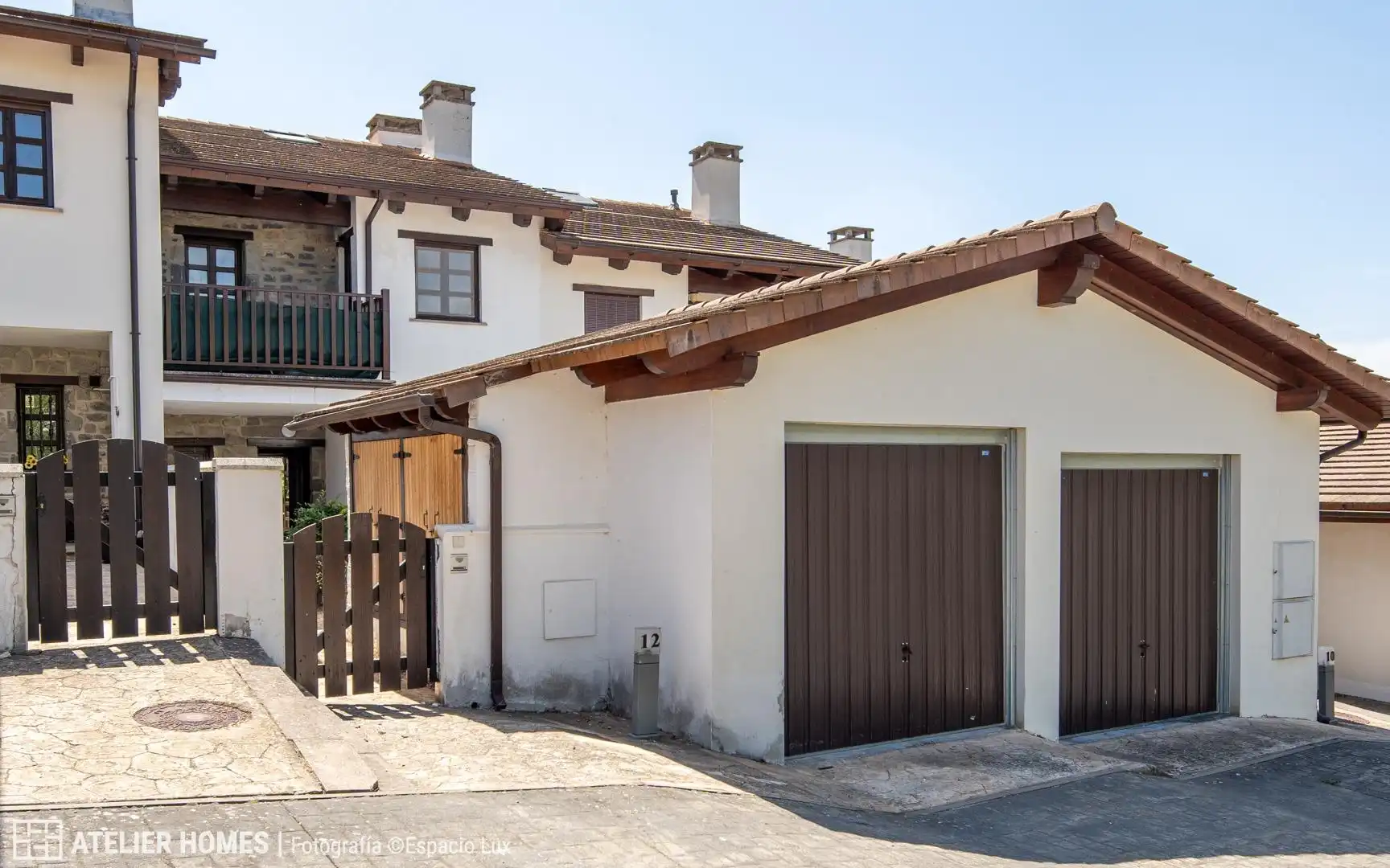 Vista exterior de Casa adosada en venta en Poblaciones norte