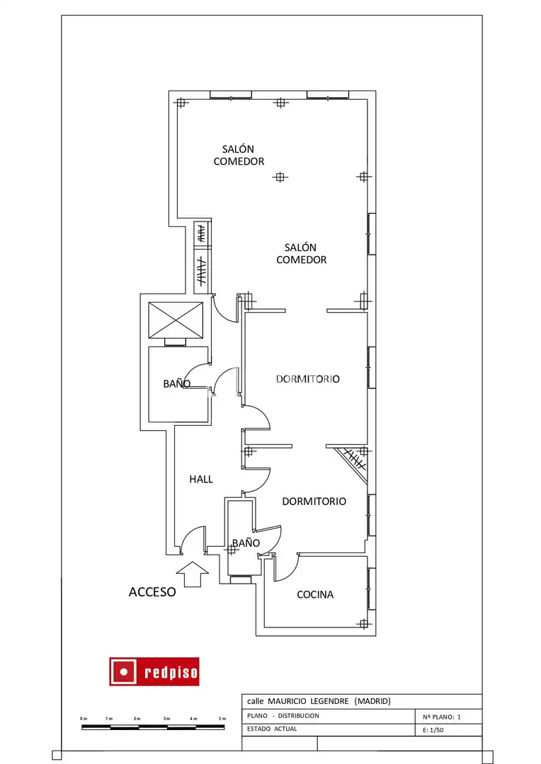 Flat for sale in Madrid  with Air Conditioner, Heating and Terrace
