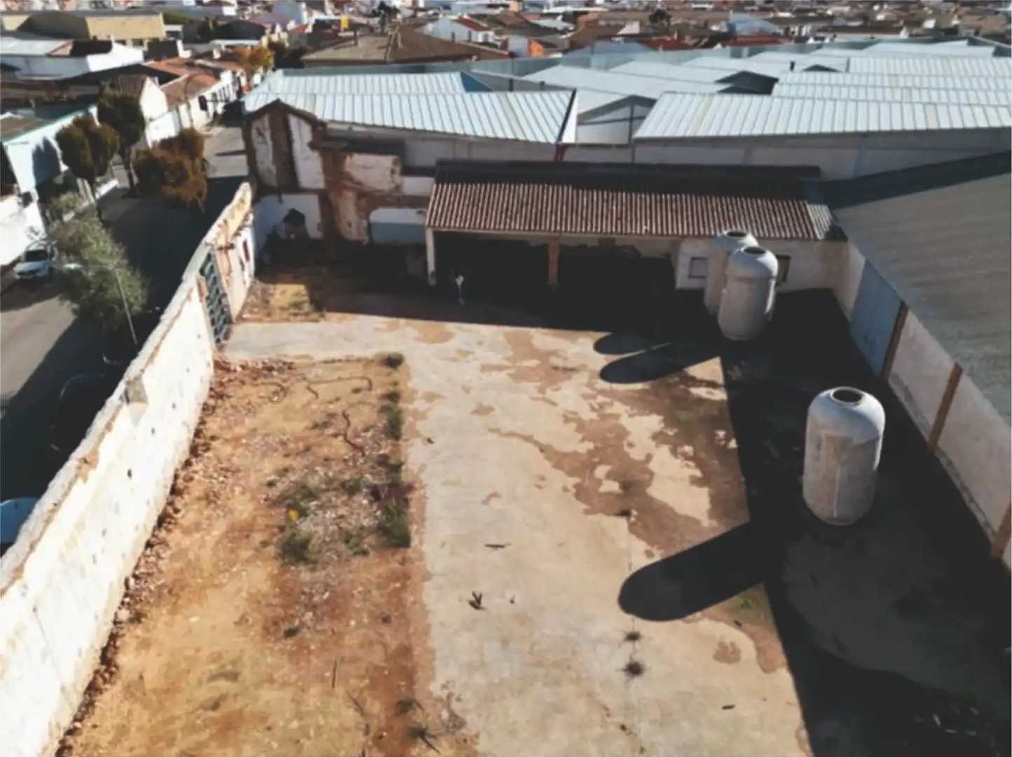 Vista exterior de Terreno industrial en venta en Tomelloso