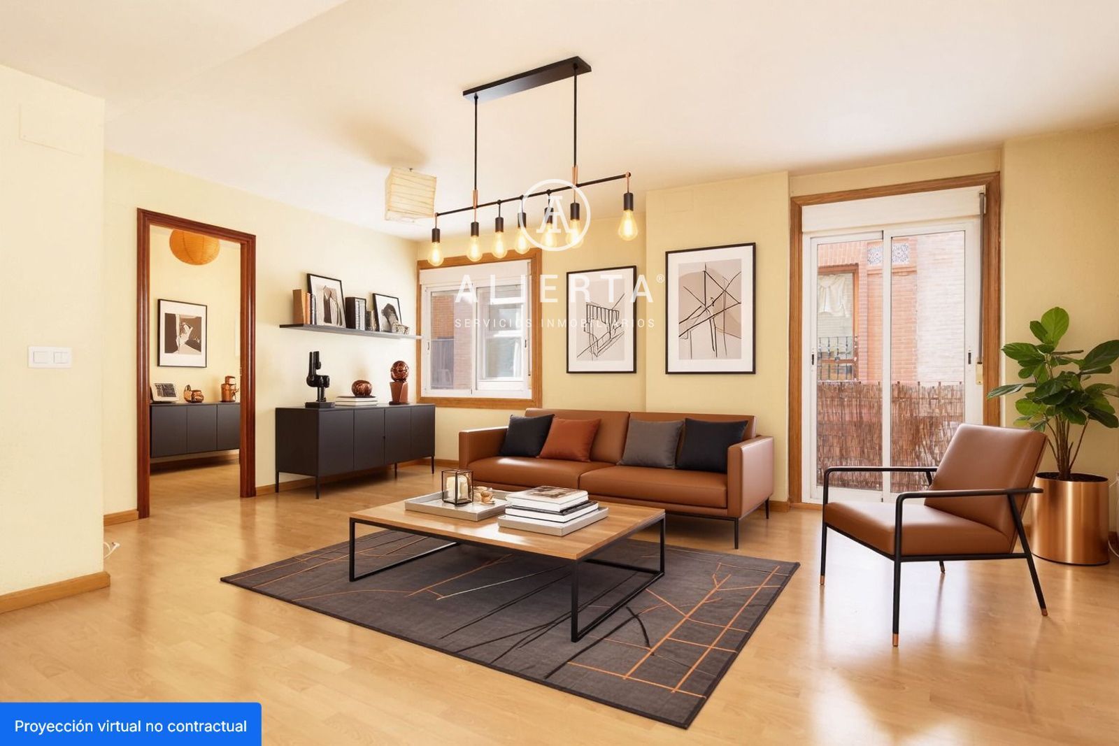 Living room of Flat for sale in  Zaragoza Capital  with Heating