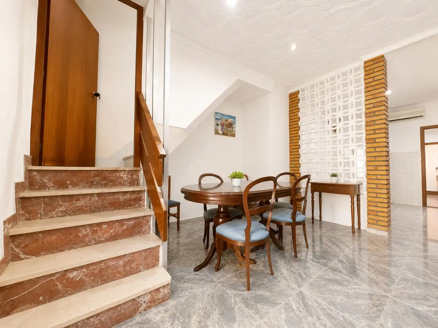 Dining room of Houses for sale in Museros  with Terrace and Balcony