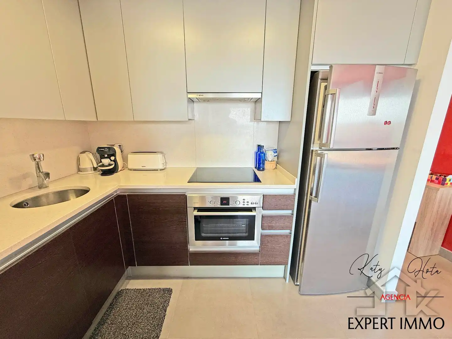 Cocina de Apartamento en venta en Roses con Aire acondicionado, Calefacción y Terraza