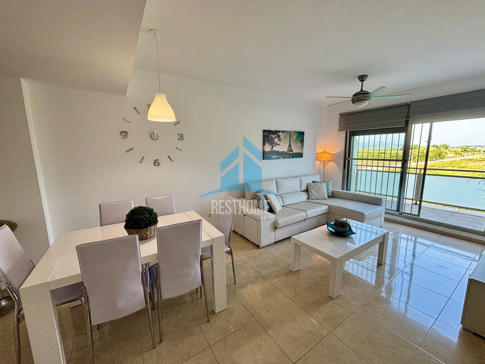 Sala d'estar de Dúplex en venda en Oliva amb Aire condicionat, Calefacció i Jardí privat