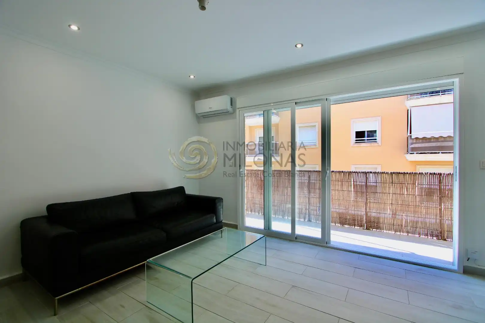 Living room of Flat for sale in Jávea / Xàbia  with Air Conditioner, Terrace and Furnished