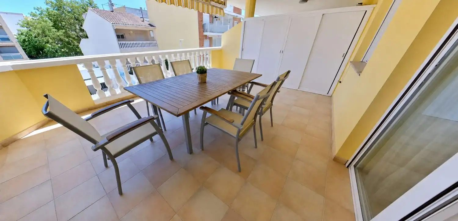 Terrasse von Wohnungen zum Verkauf in Moncofa mit Klimaanlage und Terrasse