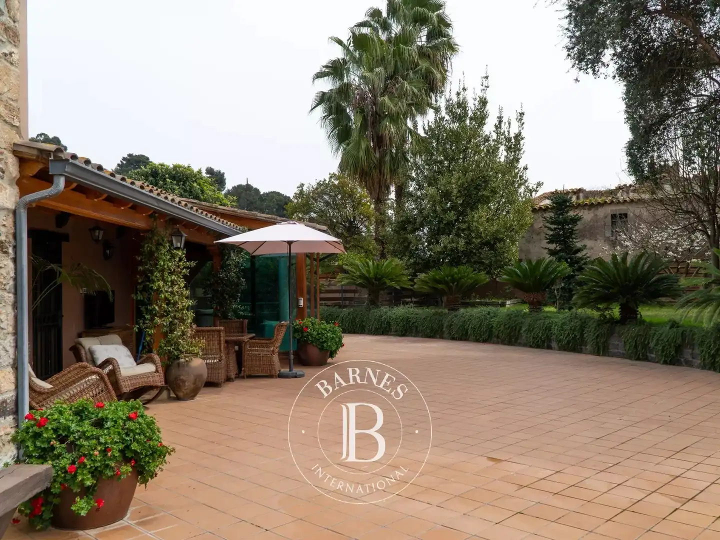 Jardí de Casa o xalet en venda en Santa Susanna amb Aire condicionat, Calefacció i Jardí privat