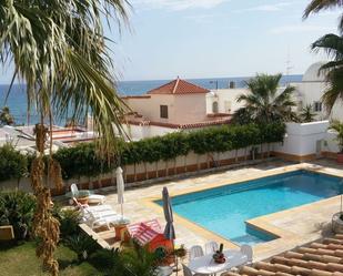 Swimming pool of House or chalet for sale in Mojácar  with Air Conditioner, Terrace and Swimming Pool
