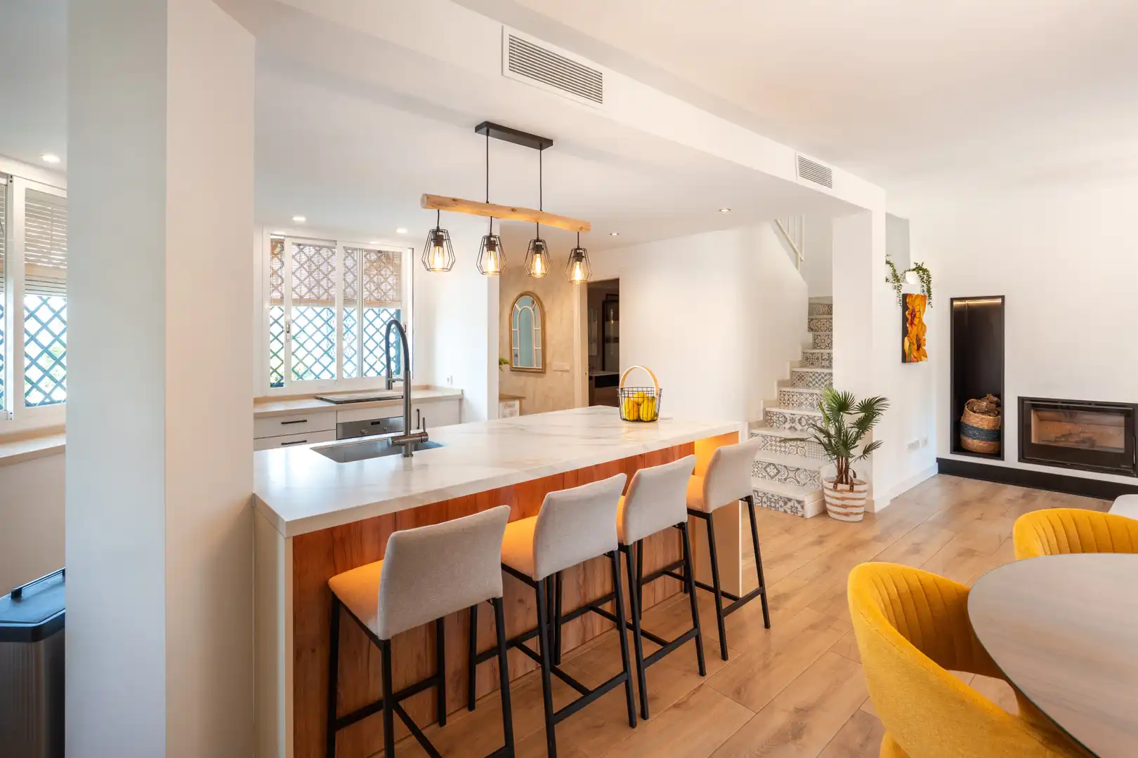 Cocina de Casa adosada en venta en Marbella con Aire acondicionado, Terraza y Piscina