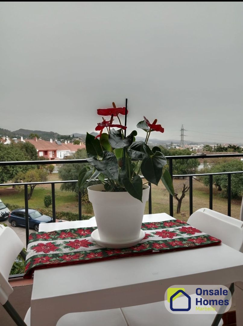 Garden of Flat for sale in Marbella  with Air Conditioner, Private garden and Terrace