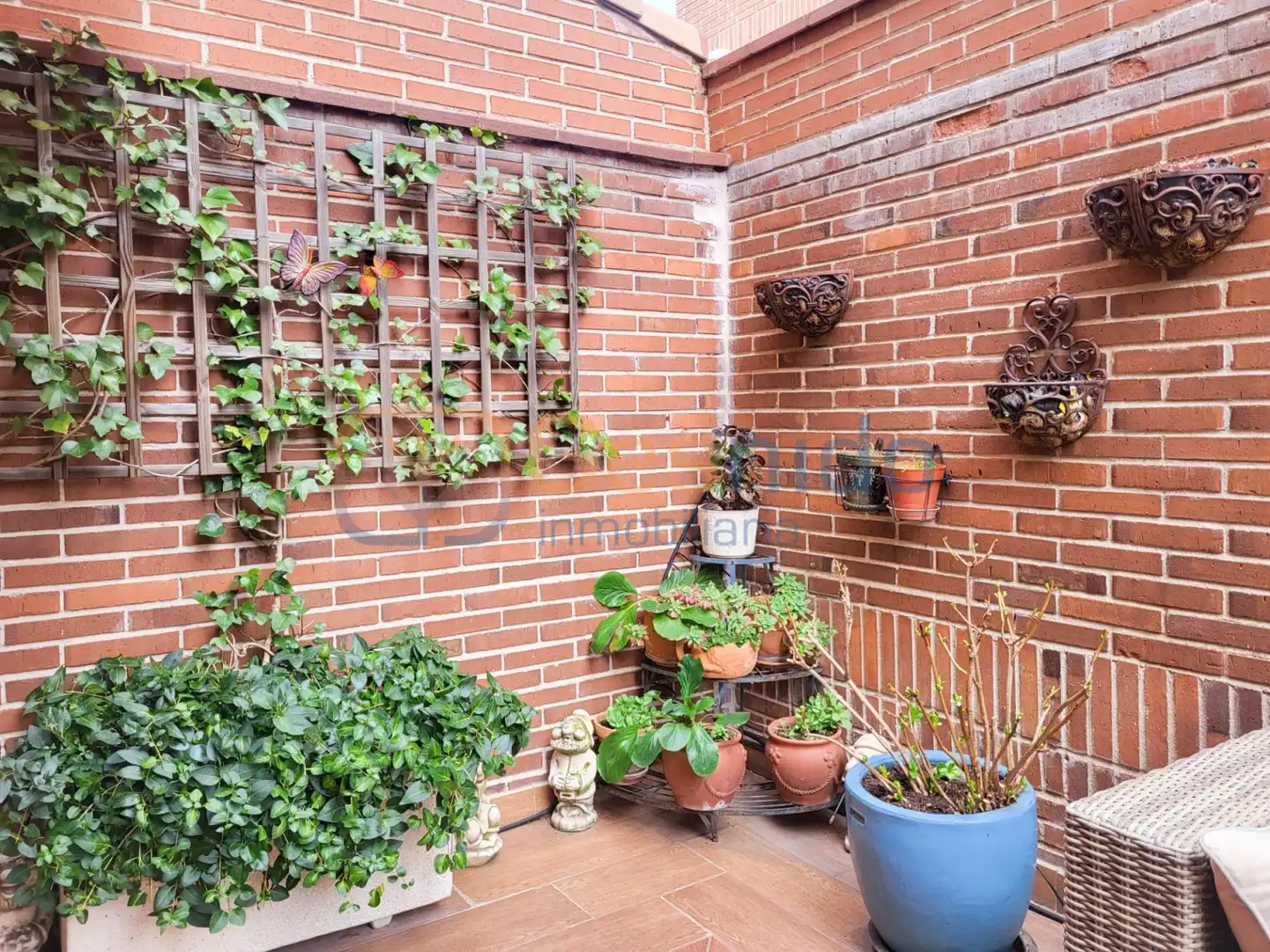 Terraza de Casa adosada en venta en Segovia con Calefacción, Parquet y Trastero