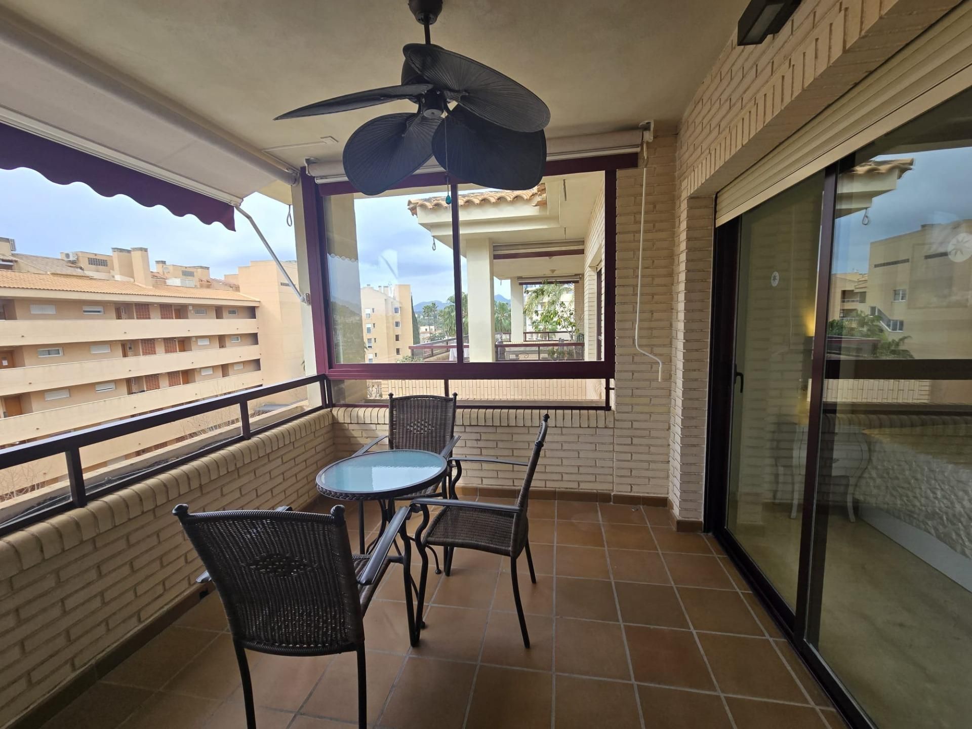 Terrace of Apartment for rent in L'Alfàs del Pi  with Air Conditioner, Private garden and Terrace