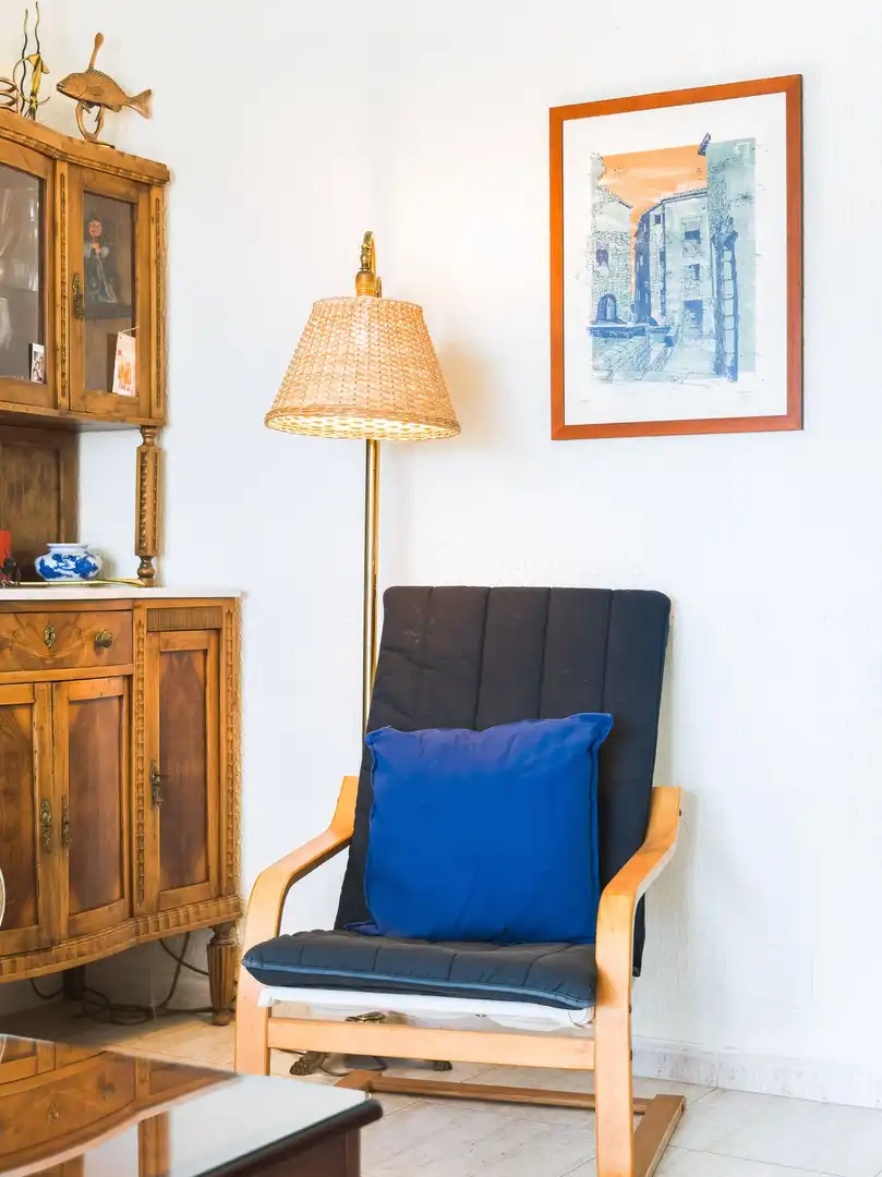 Sala de estar de Piso en venta en Tossa de Mar con Calefacción, Terraza y Trastero