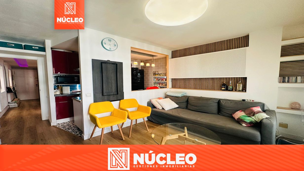 Living room of Flat for sale in Salou  with Heating, Private garden and Parquet flooring