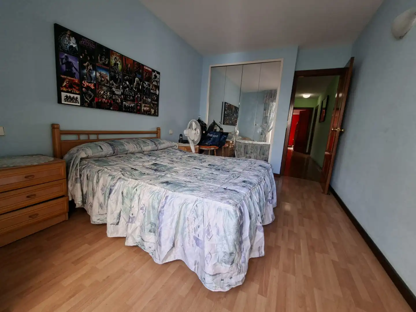 Bedroom of Flat for sale in Badalona  with Air Conditioner, Heating and Terrace