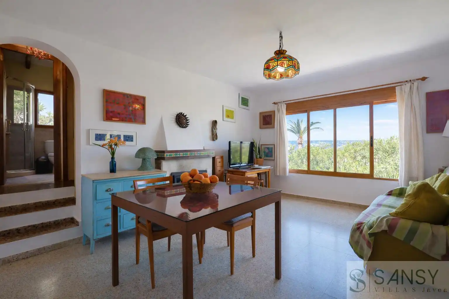 Dining room of Houses for sale in Jávea / Xàbia  with Air Conditioner