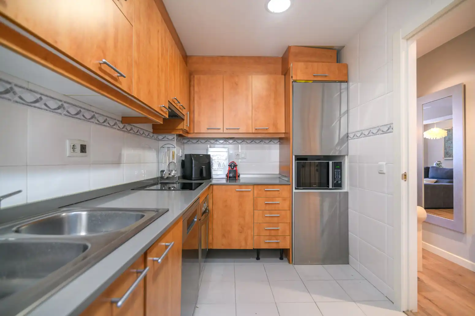 Cocina de Ático en venta en Sant Boi de Llobregat con Aire acondicionado, Calefacción y Parquet