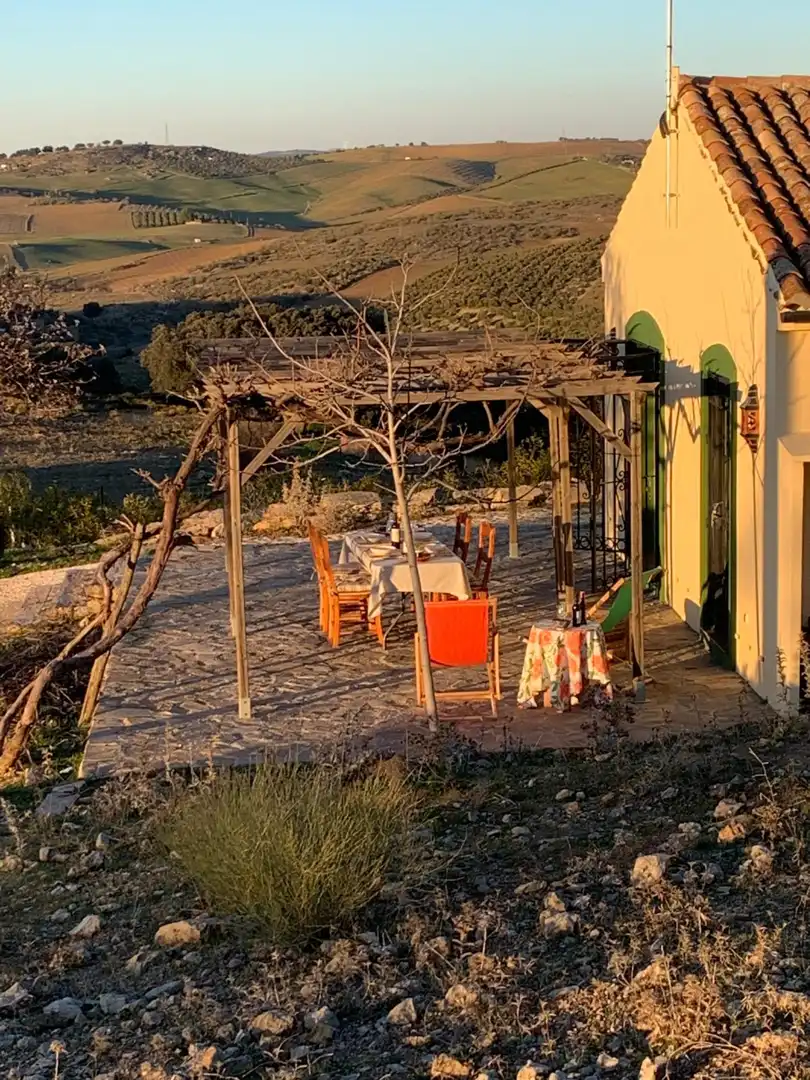 Terraza de Finca rústica de alquiler en Ronda con Amueblado