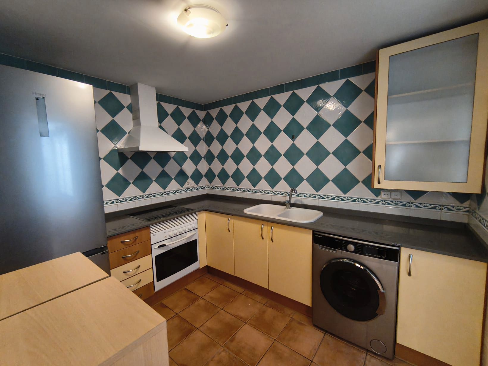 Kitchen of Flat to rent in Puçol  with Air Conditioner, Furnished and Oven