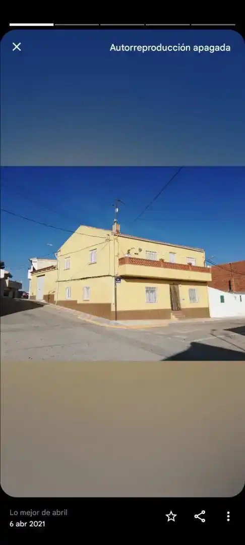 Vista exterior de Planta baixa en venda en Barrax amb Traster, Moblat i Rentadora