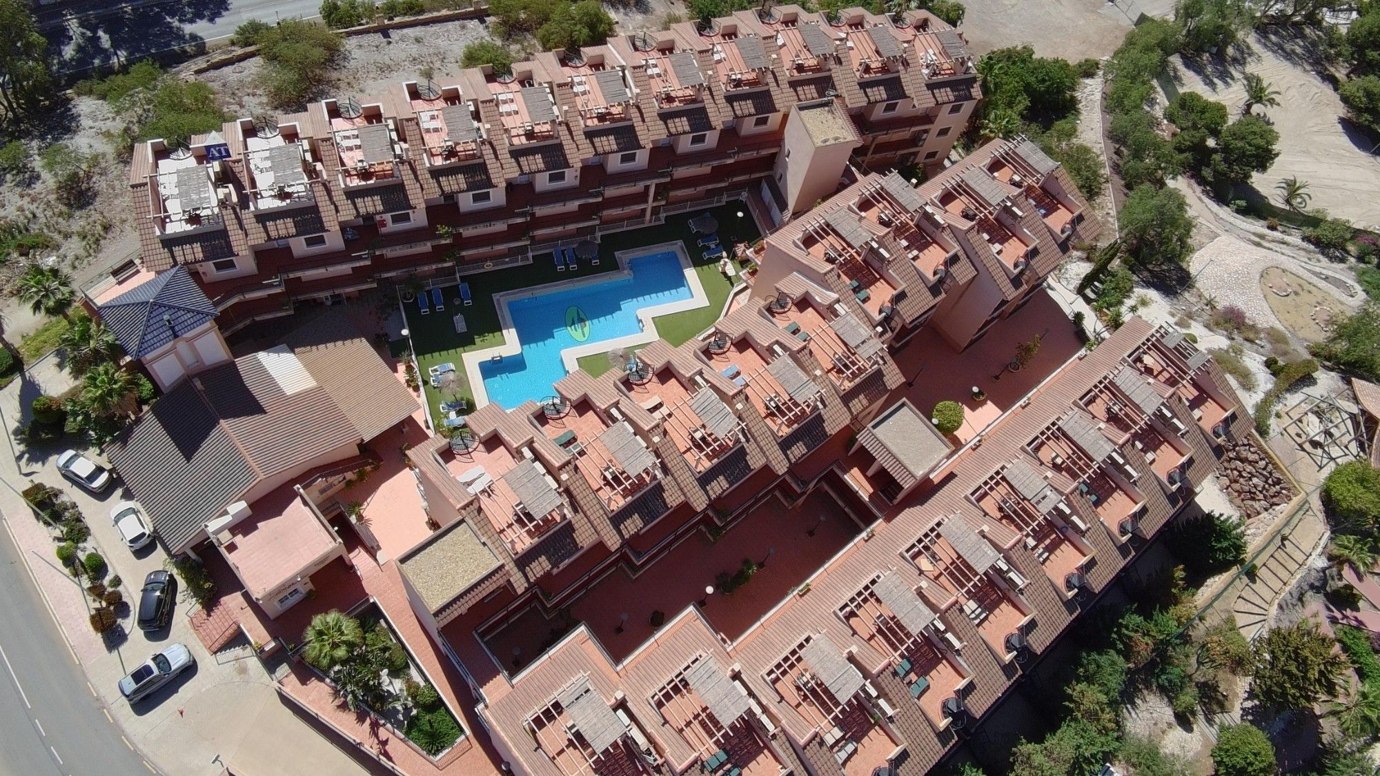 Vista exterior de Apartament en venda en Águilas amb Aire condicionat, Terrassa i Piscina