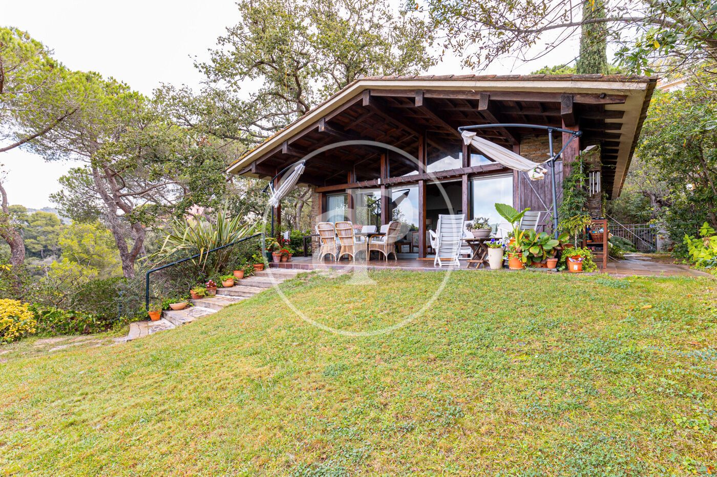 Jardí de Casa o xalet en venda en  Barcelona Capital amb Calefacció, Jardí privat i Terrassa
