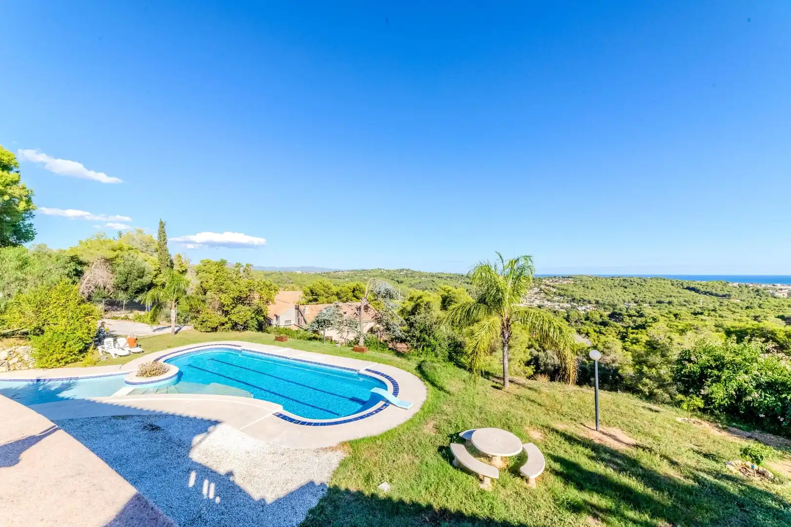 Jardín de Casa o chalet en venta en Cubelles con Aire acondicionado, Calefacción y Jardín privado