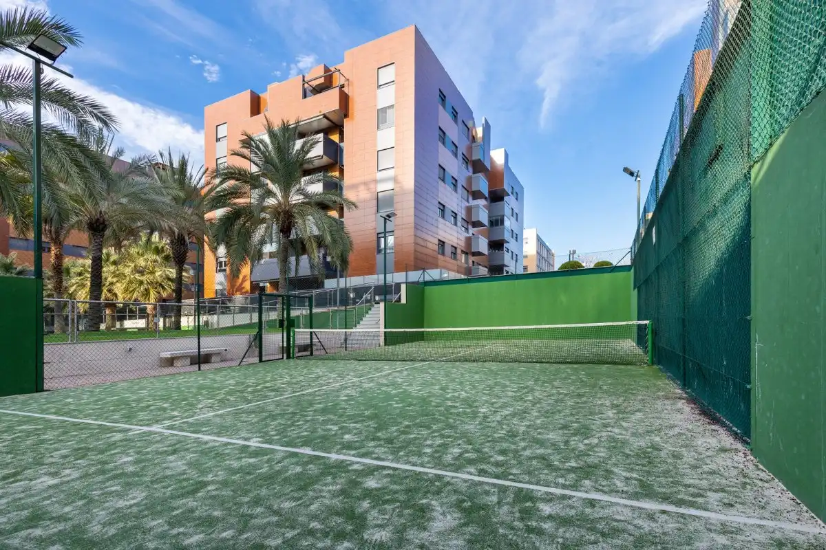 Terrace of Flat for rent in Granada  with Heating, Private garden and Storage room