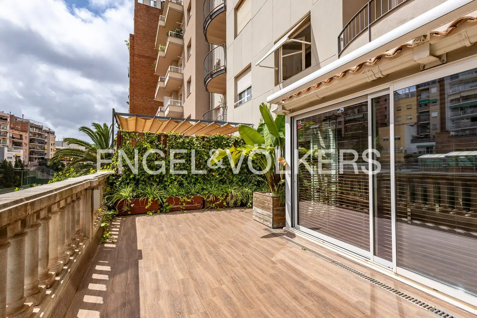 Terrasse von Wohnung zur Miete in Barcelona mit Klimaanlage, Heizung und Terrasse