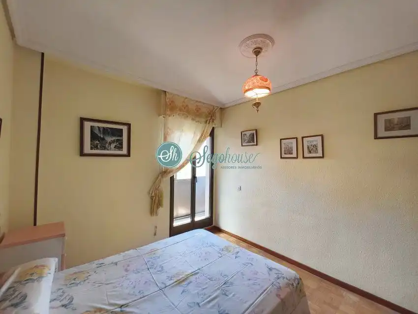 Schlafzimmer von Wohnung zum Verkauf in Segovia mit Heizung, Parkett und Terrasse
