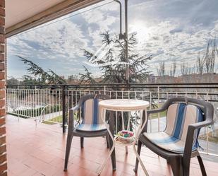 Terrace of Flat for sale in  Madrid Capital  with Heating and Terrace