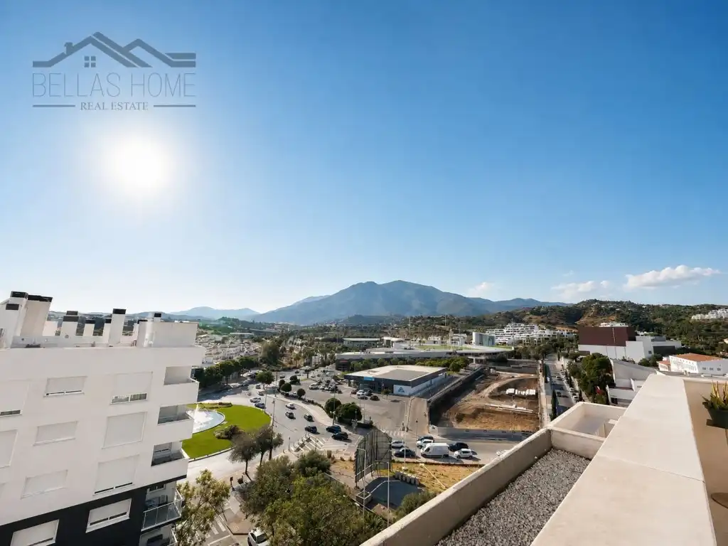 Exterior view of Attic for sale in Estepona  with Air Conditioner and Terrace