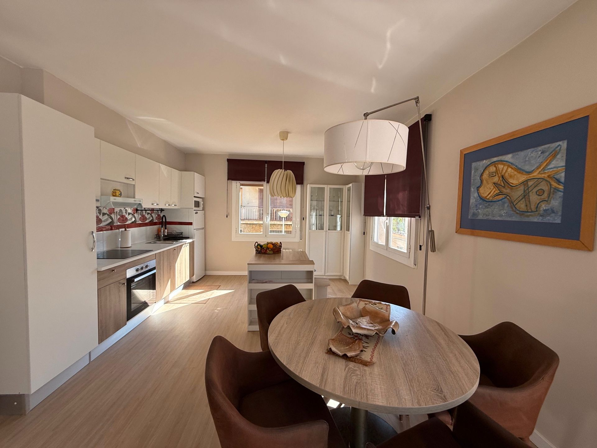 Kitchen of Flat for sale in Sant Feliu de Guíxols  with Heating, Furnished and Oven