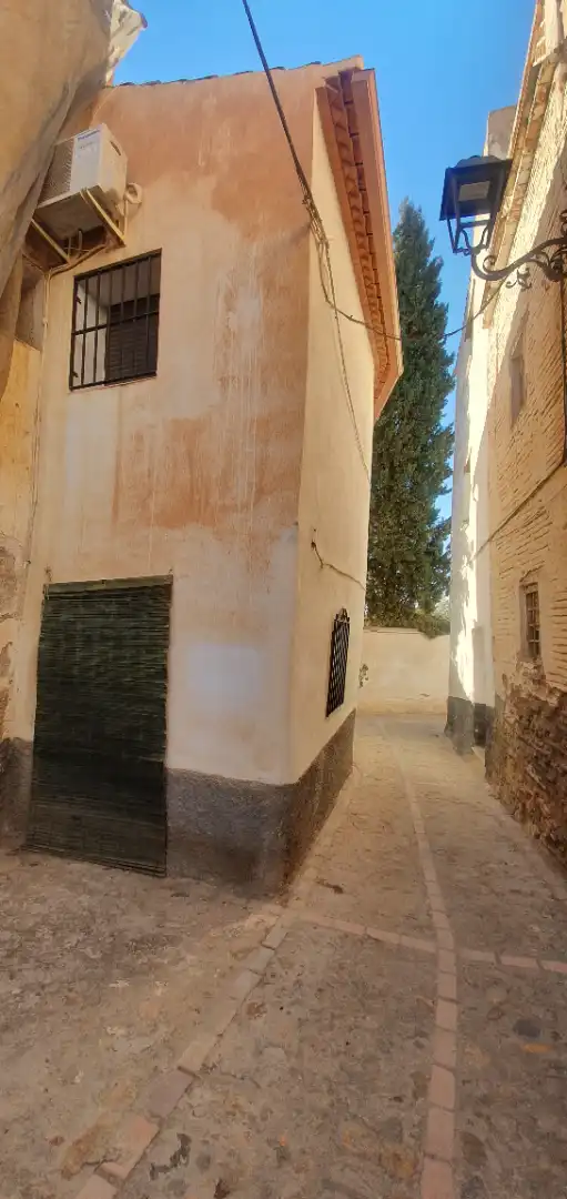 Vista exterior de Casa o xalet en venda en Guadix amb Moblat