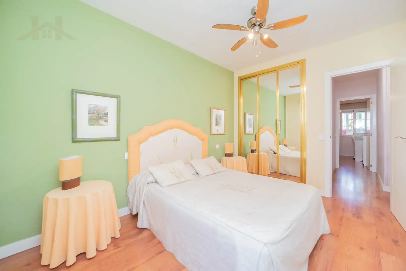 Schlafzimmer von Wohnung zum Verkauf in Villanueva del Pardillo mit Klimaanlage, Heizung und Parkett